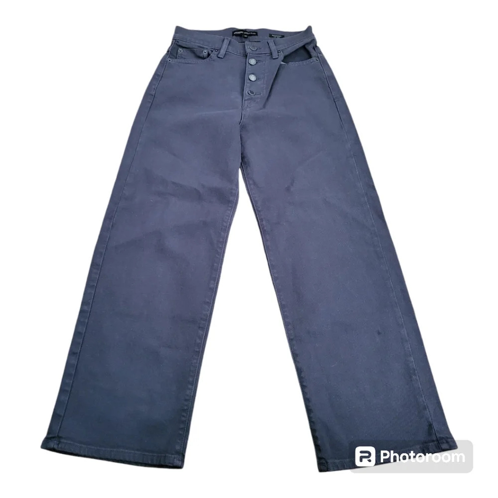 Modern American Savannah high wide cropped jeans